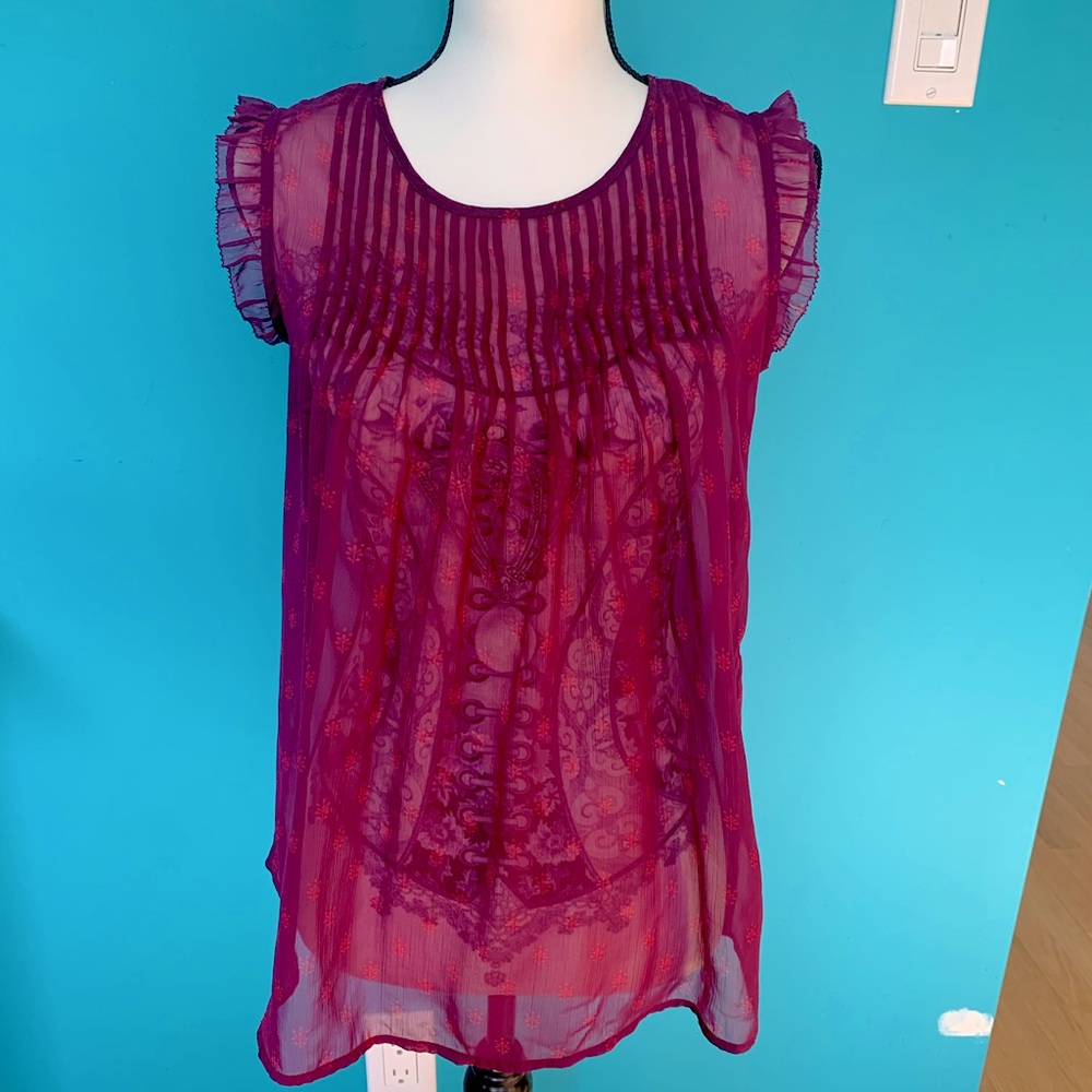 Blouse tank top